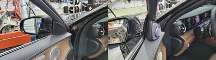 벤츠E클래스 전동트위터 교체 시공,인천소인카