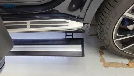 높은 SUV X7 승하차 보조발판 전동 사이드스텝