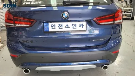 BMW X1 레이더방식 BSD BSA (측후방감지기) 광각미러 교체