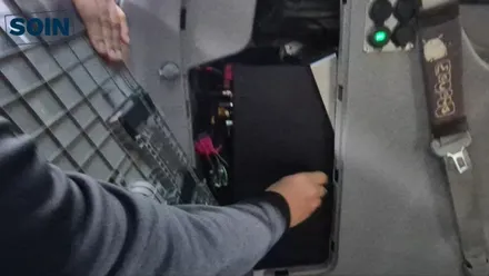 카니발 순정형 무시동에어컨 시공