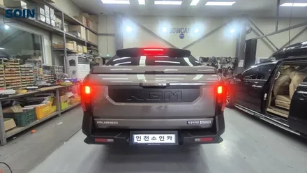 무쏘 Q300 KGM순정 쿠페탑 장착시공_인천소인카