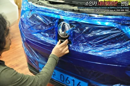 인천 렉스턴 스포츠 360옴니뷰(어라운드뷰)로 좁은길도 문제없이!