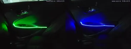 쉐보레 말리부 RGB 엠비언트 시공 , 인천소인카