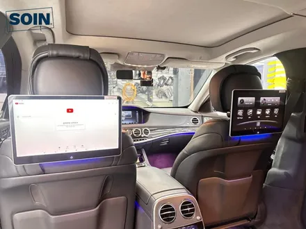 벤츠 s500 안드로이드 리어모니터 장착