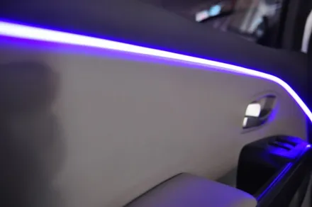 쉐보레 올뉴말리부 인천 소인카에서 스마트폰 연동 RGB 엠비언트 (반딧불이 유도등)+LED 풋등 장착으로 분위기 전환!