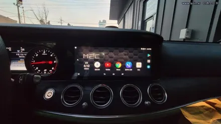 벤츠e220d 안드로이드 셋톱 M2C -200Aplus 카블릿 장착!
