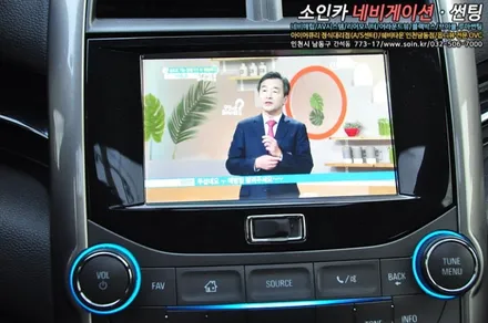 말리부(8세대) 안드로이드 셋탑박스 M2C카블릿 장착