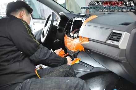 인천 렉스턴 스포츠 360옴니뷰(어라운드뷰)로 좁은길도 문제없이!