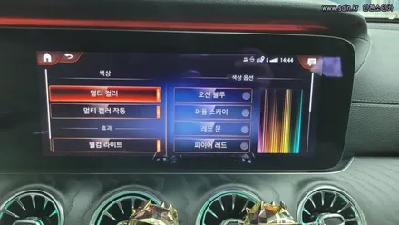 벤츠E클래스220D 송풍구엠베언트 전동트위터 시공으로 실내 분위기 업! 인천소인카