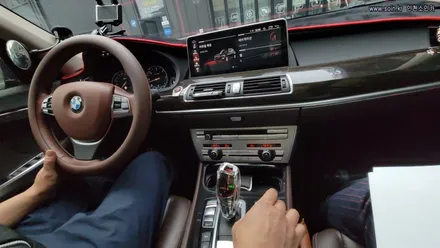 BMW5GT 고해상도 12.3인치 대화면 안드로이드 올인원, 인천소인카