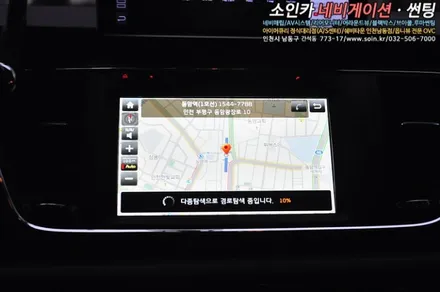 올뉴카니발 순정네비 연동하는 폰터스 H1000(HUD)