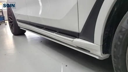 인천 BMW X7 국내제품 전동 사이드스텝 장착