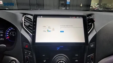 11년식 i40 안드로이드올인원 카나로 xplus 장착 인천