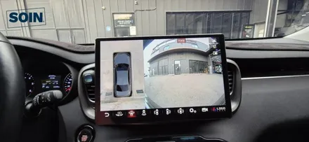 더뉴쏘렌토 안드로이드 올인원 대화면 13.3인치 어라운드뷰 카나로 X PLUS 360_ 인천소인카
