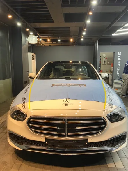 광명 썬팅 벤츠 e300e 루마버텍스 꼼꼼한 시공 / 광명 소하동