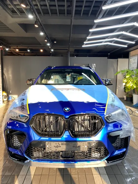 bmw x6m 썬팅 고민할 것 없이 루마 버텍스 900 / 광명 소하동