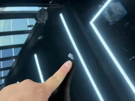 bmw i4 앞유리 돌빵 유리복원 , 유리용접 크랙수리