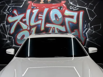 bmw i4 앞유리 돌빵 유리복원 , 유리용접 크랙수리