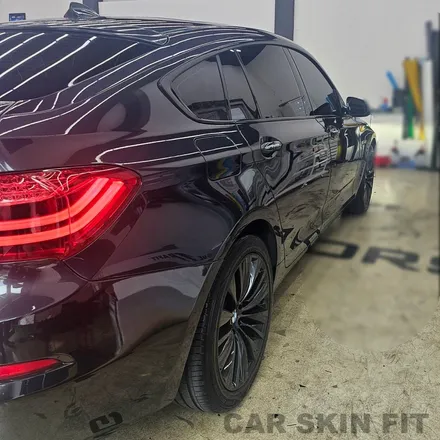 자동차 크롬 백화현상 대구 크롬죽이기 블랙 랩핑 BMW 5시리즈 시공후기 / 대구 북구 태전동