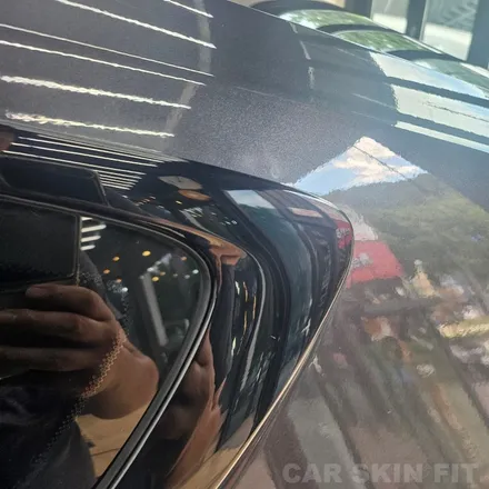 자동차 크롬 백화현상 대구 크롬죽이기 블랙 랩핑 BMW 5시리즈 시공후기 / 대구 북구 태전동