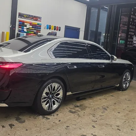 BMW 7시리즈 대구 투톤랩핑 듀오톤 코치라인 럭셔리에 럭셔리 더하기 / 대구 북구 태전동