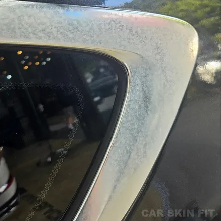자동차 크롬 백화현상 대구 크롬죽이기 블랙 랩핑 BMW 5시리즈 시공후기 / 대구 북구 태전동