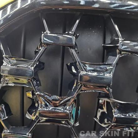 대구 BMW 키드니 그릴 부분 랩핑 정교함의 극치! 시공효과 공개 / 대구 북구 태전동