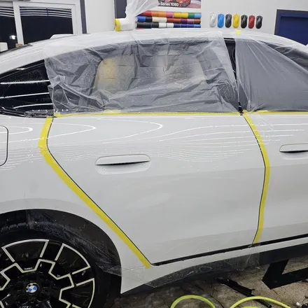 BMW i4 화이트 대구 북구 PPF 도장 전체 보호하기 / 대구 북구 태전동