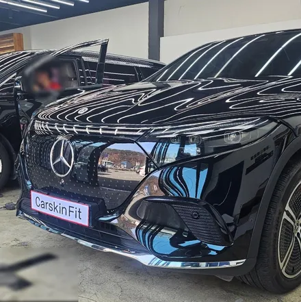 대구 수입차 PPF 전문, 벤츠 전기차 프론트 앞범퍼 돌튐 보호하기! / 대구 북구 태전동