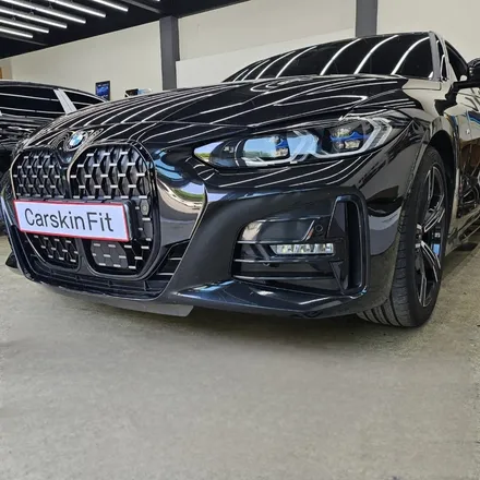 대구 BMW 키드니 그릴 검정랩핑 크롬죽이기 효과 공개! / 대구 북구 태전동