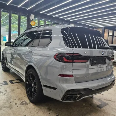 대구 랩핑 BMW X7 신차 사틴 블랙 전체 랩핑 시공후기 / 대구 북구 태전동