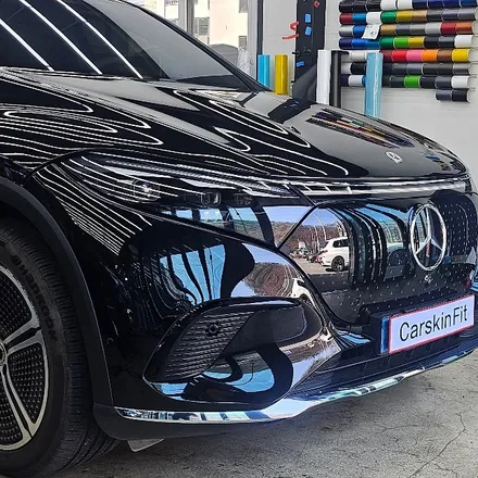 대구 수입차 PPF 전문, 벤츠 전기차 프론트 앞범퍼 돌튐 보호하기! / 대구 북구 태전동