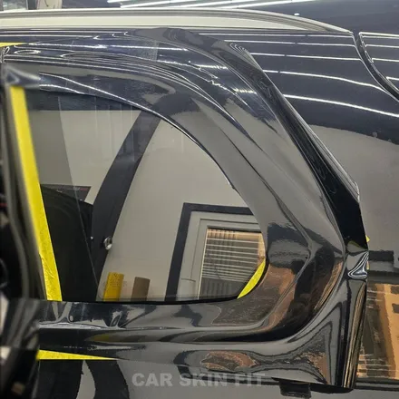 대구 BMW X5 창틀 크롬죽이기 뒷범퍼 스키드플레이트 부분랩핑 / 대구 북구 태전동