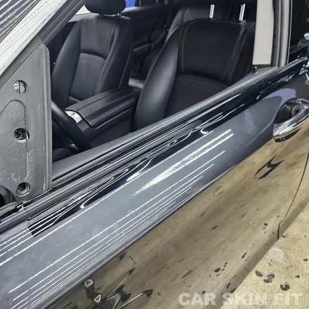 자동차 크롬 백화현상 대구 크롬죽이기 블랙 랩핑 BMW 5시리즈 시공후기 / 대구 북구 태전동