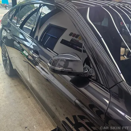 자동차 크롬 백화현상 대구 크롬죽이기 블랙 랩핑 BMW 5시리즈 시공후기 / 대구 북구 태전동