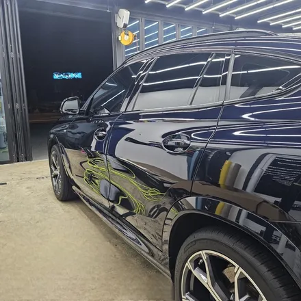 대구 북구 BMW 창틀 몰딩 크롬죽이기 랩핑 시공 후기 / 대구 북구 태전동