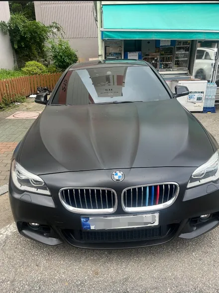 [부천랩핑][PPF][SOS디자인랩] BMW 5시리즈 전체랩핑 시공 입니다^^ / 경기 부천