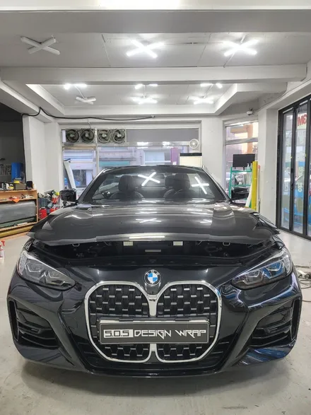 [부천랩핑][PPF][SOS디자인랩] BMW 420I 전체랩핑 시공 입니다^^ / 경기 부천
