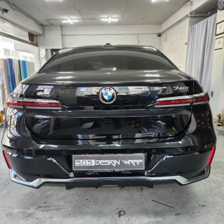 [부천랩핑][PPF][SOS디자인랩] BMW 740I 투톤랩핑 시공 입니다^^ / 경기 부천