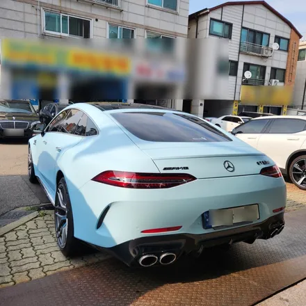 [부천랩핑][PPF][SOS디자인랩] 벤츠 AMG GT 전체랩핑 시공 입니다^^ / 경기 부천