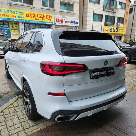 [부천랩핑][PPF][SOS디자인랩]  BMW X5 고광택화이트 전체랩핑 시공 입니다^^ / 경기 부천