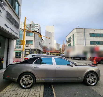[부천랩핑][PPF][SOS디자인랩] 벤틀리뮬산 투톤랩핑 시공 입니다^^ / 경기 부천