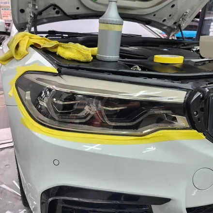 [부천랩핑][PPF][SOS디자인랩] BMW 530D 라이트 스모그PPF 시공 입니다^^ / 경기 부천