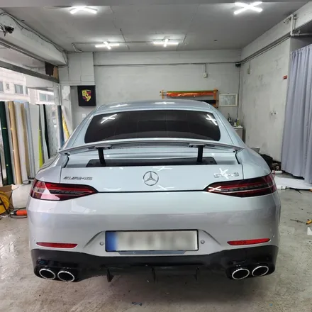 [부천랩핑][PPF][SOS디자인랩] 벤츠 AMG GT 전체랩핑 시공 입니다^^ / 경기 부천