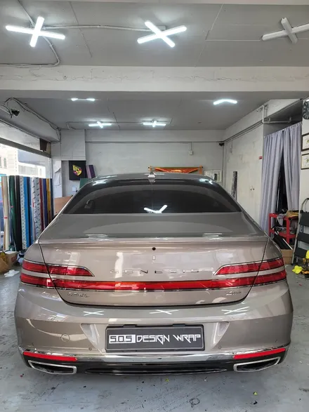 [부천랩핑][PPF][SOS디자인랩] 제네시스 G90LWB 전체랩핑 시공 입니다^^ / 경기 부천