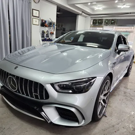 [부천랩핑][PPF][SOS디자인랩] 벤츠 AMG GT 전체랩핑 시공 입니다^^ / 경기 부천