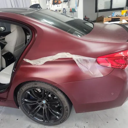 [부천랩핑][PPF][SOS디자인랩] BMW M5 퍼스트에디션 매트PPF 시공 입니다^^ / 경기 부천