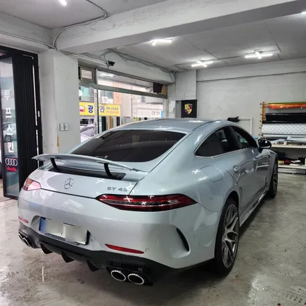 [부천랩핑][PPF][SOS디자인랩] 벤츠 AMG GT 전체랩핑 시공 입니다^^ / 경기 부천