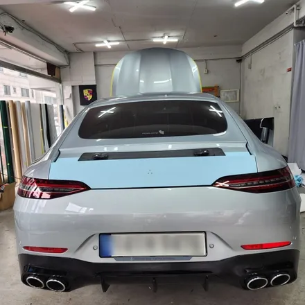 [부천랩핑][PPF][SOS디자인랩] 벤츠 AMG GT 전체랩핑 시공 입니다^^ / 경기 부천