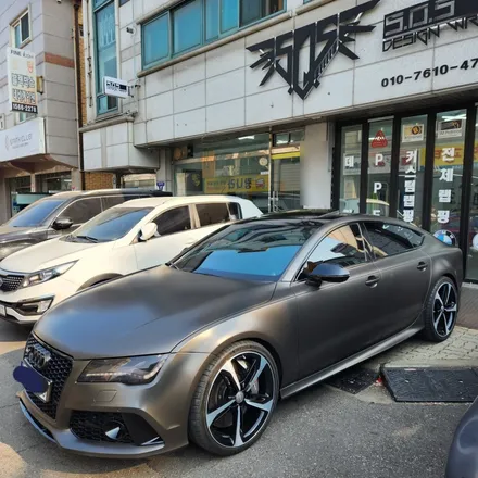 [부천랩핑][PPF][SOS디자인랩]RS7 전체 랩핑 시공 입니다^^ / 경기 부천